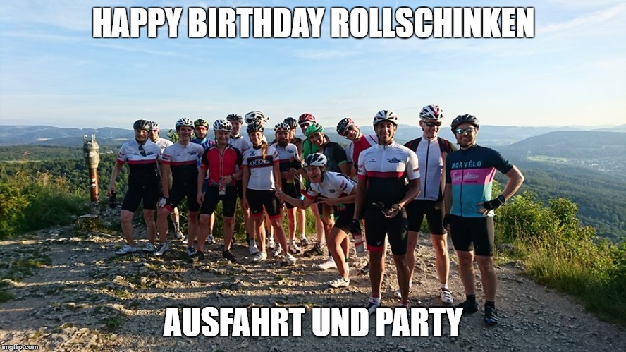 Happy Birthday Rollschinken!