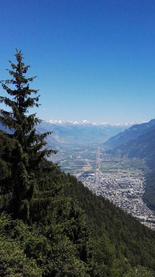 die Belohnung für das Schuften am Berg: eine atemberaubende Aussicht