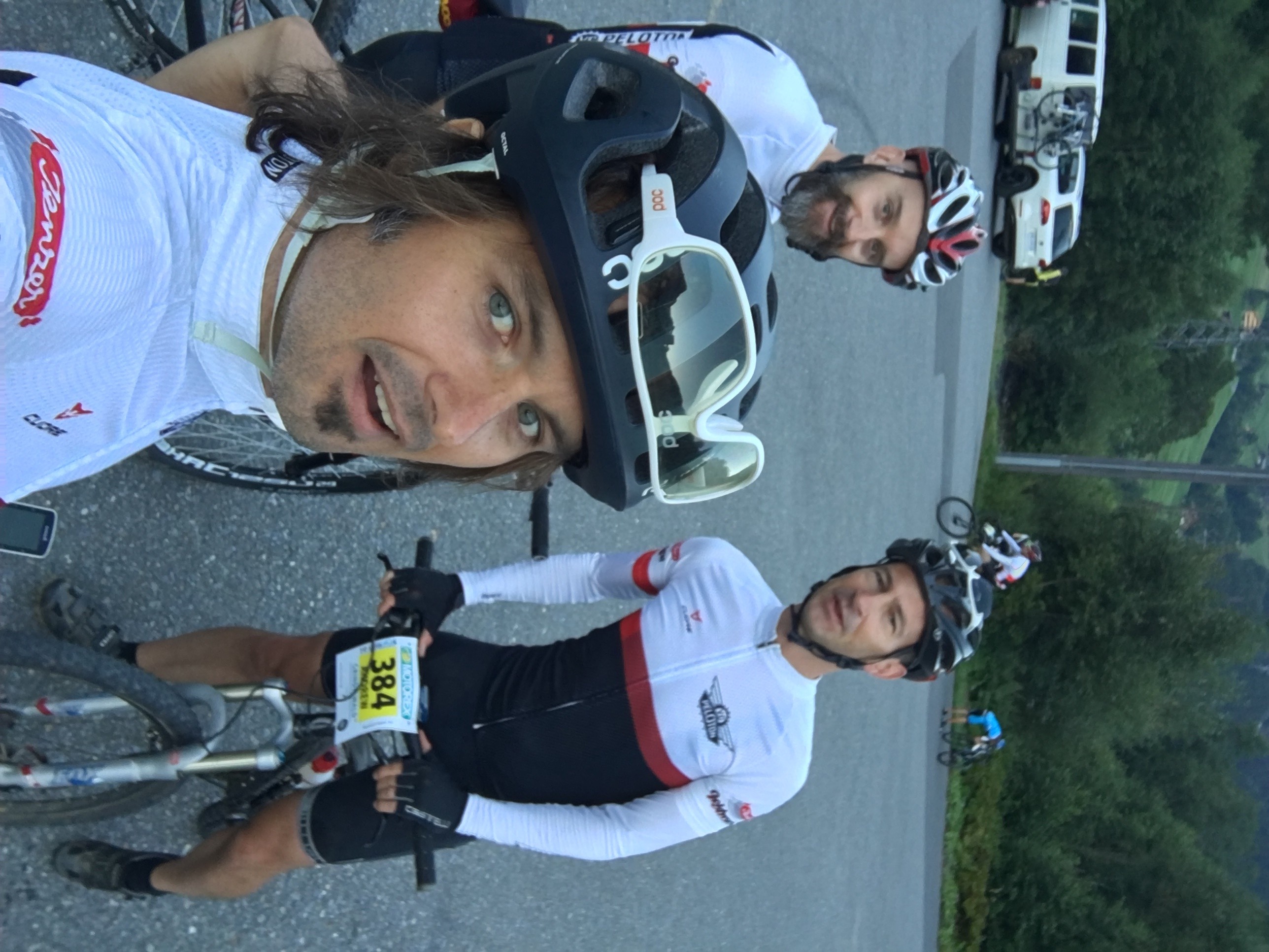 Kristof, Paul und Andy an der Eiger Bike Challenge